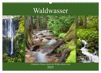 Waldwasser (Wandkalender 2025 DIN A2 quer), CALVENDO Monatskalender