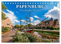 Papenburg - Venedig des Nordens (Tischkalender 2025 DIN A5 quer), CALVENDO Monatskalender