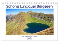 Schöne Lungauer Bergseen (Tischkalender 2025 DIN A5 quer), CALVENDO Monatskalender