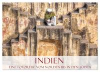 Indien - Eine Fotoreise vom Norden bis in den Süden (Wandkalender 2025 DIN A2 quer), CALVENDO Monatskalender