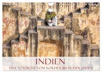 Indien - Eine Fotoreise vom Norden bis in den Süden (Wandkalender 2025 DIN A4 quer), CALVENDO Monatskalender