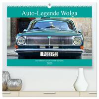 Auto-Legende Wolga - Ein Oldtimer aus der UdSSR auf Kuba (hochwertiger Premium Wandkalender 2025 DIN A2 quer), Kunstdruck in Hochglanz