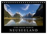 Eine Reise durch Neuseeland (Tischkalender 2025 DIN A5 quer), CALVENDO Monatskalender