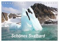 Schönes Svalbard (Tischkalender 2025 DIN A5 quer), CALVENDO Monatskalender