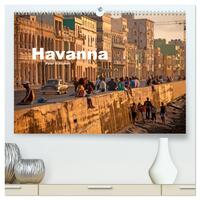 Havanna (hochwertiger Premium Wandkalender 2025 DIN A2 quer), Kunstdruck in Hochglanz