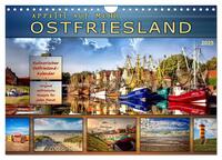 Ostfriesland - Appetit auf mehr (Wandkalender 2025 DIN A4 quer), CALVENDO Monatskalender