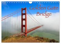 Golden Gate Bridge (Wandkalender 2025 DIN A4 quer), CALVENDO Monatskalender