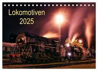 Lokomotiven 2025 (Tischkalender 2025 DIN A5 quer), CALVENDO Monatskalender