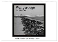 Wangerooge in Fine Art (Wandkalender 2025 DIN A2 quer), CALVENDO Monatskalender