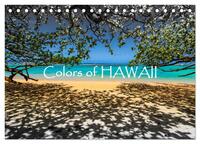 Colors of HAWAII (Tischkalender 2025 DIN A5 quer), CALVENDO Monatskalender