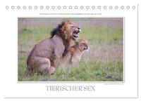 Emotionale Momente: Tierischer Sex. (Tischkalender 2025 DIN A5 quer), CALVENDO Monatskalender