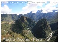 Machu Picchu - Peru (Wandkalender 2025 DIN A4 quer), CALVENDO Monatskalender