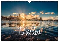 Barockperle Dresden (Wandkalender 2025 DIN A3 quer), CALVENDO Monatskalender