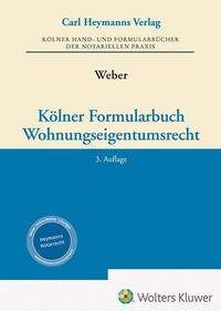 Kölner Formularbuch Wohnungseigentumsrecht