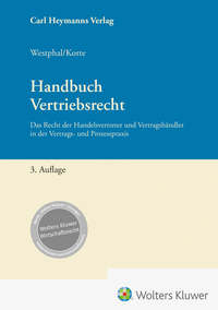 Handbuch Vertriebsrecht