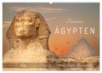 Faszination Ägypten: Kairo - Luxor - Abu Simbel (Wandkalender 2025 DIN A2 quer), CALVENDO Monatskalender