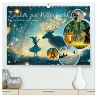 Zauber zur Mitternacht (hochwertiger Premium Wandkalender 2025 DIN A2 quer), Kunstdruck in Hochglanz