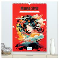 Manga Style (hochwertiger Premium Wandkalender 2026 DIN A2 hoch), Kunstdruck in Hochglanz
