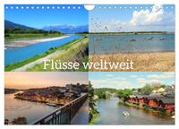 Flüsse weltweit (Wandkalender 2026 DIN A4 quer), CALVENDO Monatskalender