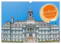 Montreal - klassisches Erbe in Québec (Wandkalender 2026 DIN A3 quer), CALVENDO Monatskalender