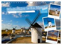 Windmühlen in La Mancha (Wandkalender 2026 DIN A4 quer), CALVENDO Monatskalender