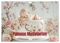 Famose Motivtorten (Wandkalender 2026 DIN A4 quer), CALVENDO Monatskalender