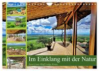 Im Einklang mit der Natur - Soroi Lions Bluff Lodge Kenia (Wandkalender 2026 DIN A4 quer), CALVENDO Monatskalender