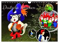 Deutsche Märchen (Wandkalender 2026 DIN A4 quer), CALVENDO Monatskalender