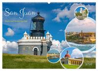 San Juan - Inselstadt in der Karibik (Wandkalender 2026 DIN A2 quer), CALVENDO Monatskalender