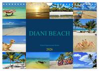 DIANI BEACH Strand Impressionen Kenia (Wandkalender 2026 DIN A4 quer), CALVENDO Monatskalender