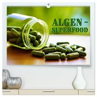 Algen - Superfood (hochwertiger Premium Wandkalender 2026 DIN A2 quer), Kunstdruck in Hochglanz