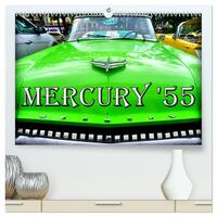 MERCURY '55 (hochwertiger Premium Wandkalender 2026 DIN A2 quer), Kunstdruck in Hochglanz