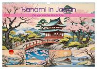 Hanami in Japan (Wandkalender 2026 DIN A3 quer), CALVENDO Monatskalender