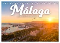Málaga - Eine Perle in Andalusien. (Tischkalender 2026 DIN A5 quer), CALVENDO Monatskalender