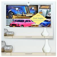 Ford Anglia - Großbritanniens klassischer Zweitürer (hochwertiger Premium Wandkalender 2026 DIN A2 quer), Kunstdruck in Hochglanz