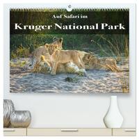 Auf Safari im Kruger National Park (hochwertiger Premium Wandkalender 2026 DIN A2 quer), Kunstdruck in Hochglanz