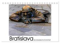 Bratislava die slowakische Schönheit (Tischkalender 2026 DIN A5 quer), CALVENDO Monatskalender