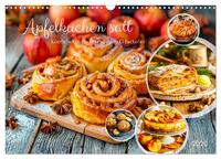 Apfelkuchen satt - Köstliche Kunstwerke aus dem KI-Backofen (Wandkalender 2026 DIN A3 quer), CALVENDO Monatskalender