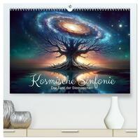 Kosmische Sinfonie: Der Tanz der Sternzeichen (hochwertiger Premium Wandkalender 2026 DIN A2 quer), Kunstdruck in Hochglanz