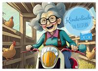 Kinderlieder - In Bildern (Wandkalender 2026 DIN A2 quer), CALVENDO Monatskalender