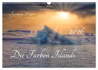 Die Farben Islands (Wandkalender 2026 DIN A3 quer), CALVENDO Monatskalender