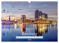 Hamburg - Die Weltstadt an der Waterkant (Wandkalender 2026 DIN A3 quer), CALVENDO Monatskalender