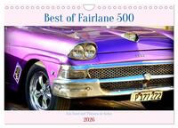 Best of Fairlane 500 - Ein Ford mit Flossen in Kuba (Wandkalender 2026 DIN A4 quer), CALVENDO Monatskalender