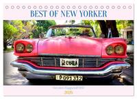 Best of New Yorker - Chryslers Flaggschiff 1957 (Tischkalender 2026 DIN A5 quer), CALVENDO Monatskalender