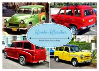 Kombi-Klassiker - British Estate Cars in Kuba (Wandkalender 2026 DIN A2 quer), CALVENDO Monatskalender