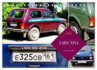 LADA NIVA - 4x4 aus der UdSSR (Tischkalender 2026 DIN A5 quer), CALVENDO Monatskalender