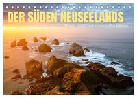Der Süden Neuseelands: Berge, Seen und traumhafte Küsten (Tischkalender 2026 DIN A5 quer), CALVENDO Monatskalender