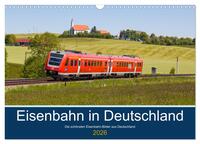 Eisenbahn in Deutschland (Wandkalender 2026 DIN A3 quer), CALVENDO Monatskalender
