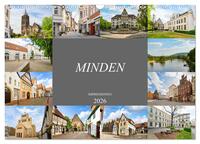Minden Impressionen (Wandkalender 2026 DIN A3 quer), CALVENDO Monatskalender