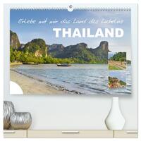 Erlebe mit mir das Land des Lächelns Thailand (hochwertiger Premium Wandkalender 2026 DIN A2 quer), Kunstdruck in Hochglanz